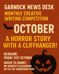 Read more about the article Garnock News Desk Monthly Creative Writing Competition – October Halloween Special!